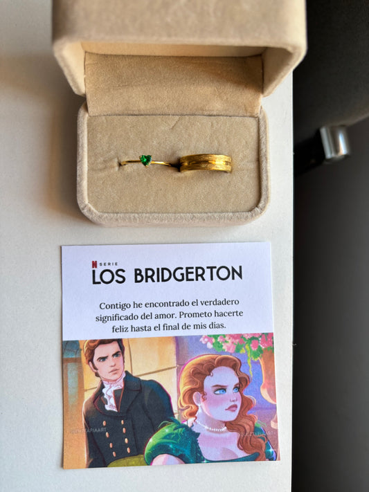 Anillos pareja Los Bridgenton (Penelope y Colin) 🐝🪻