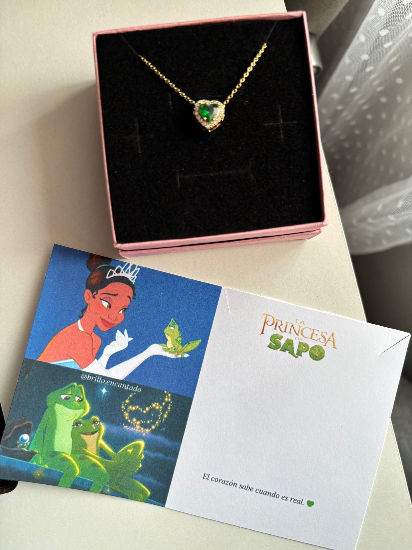 Caja Princesa y Sapo