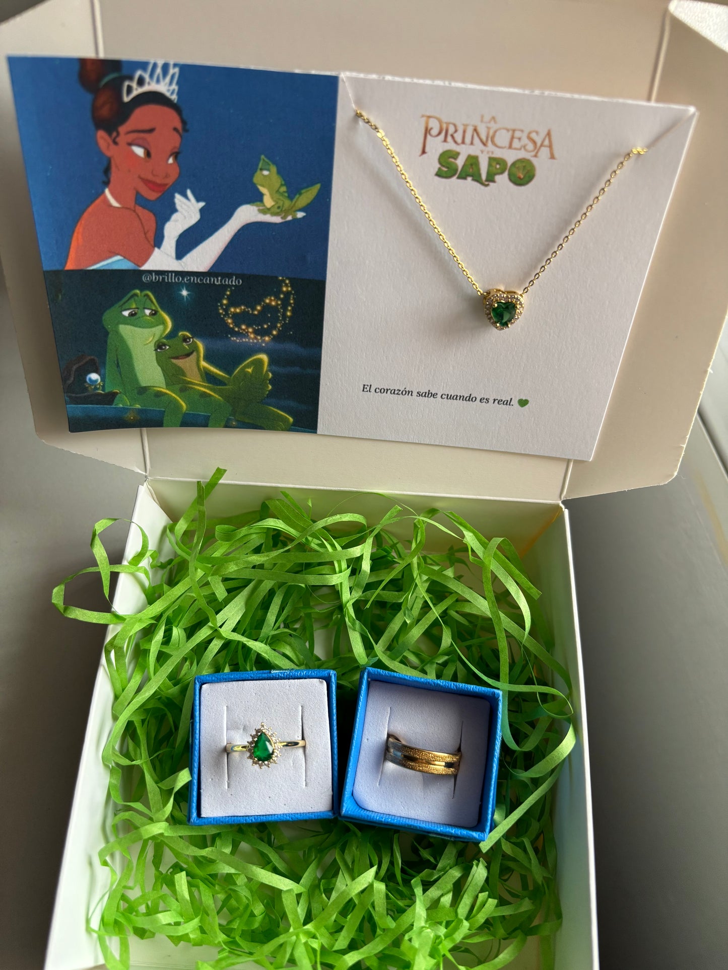 Caja Princesa y Sapo