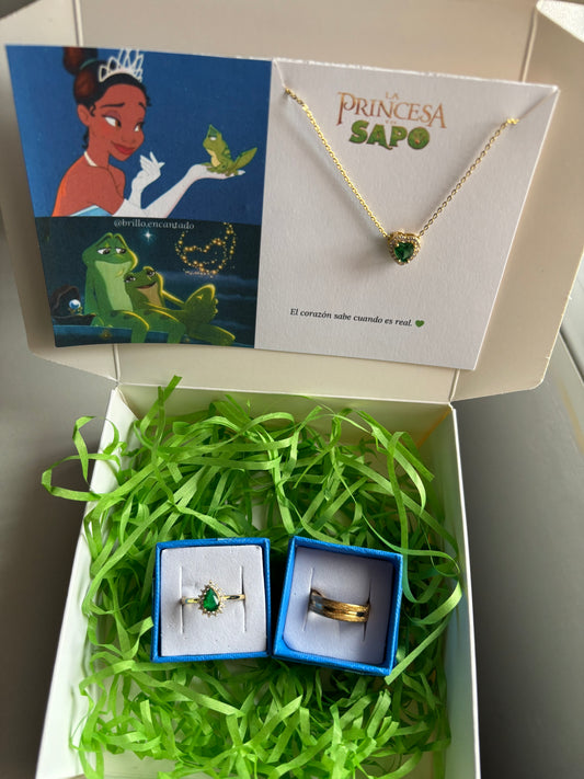 Caja Princesa y Sapo