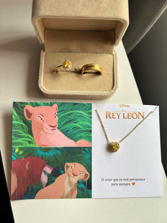 Caja Rey León 🦁🧡
