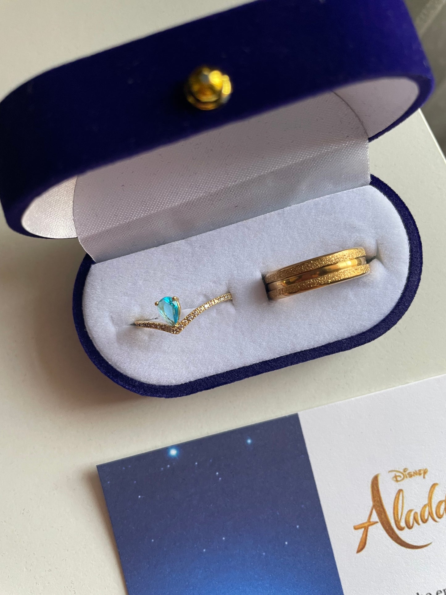 Anillos de promesa Aladdin