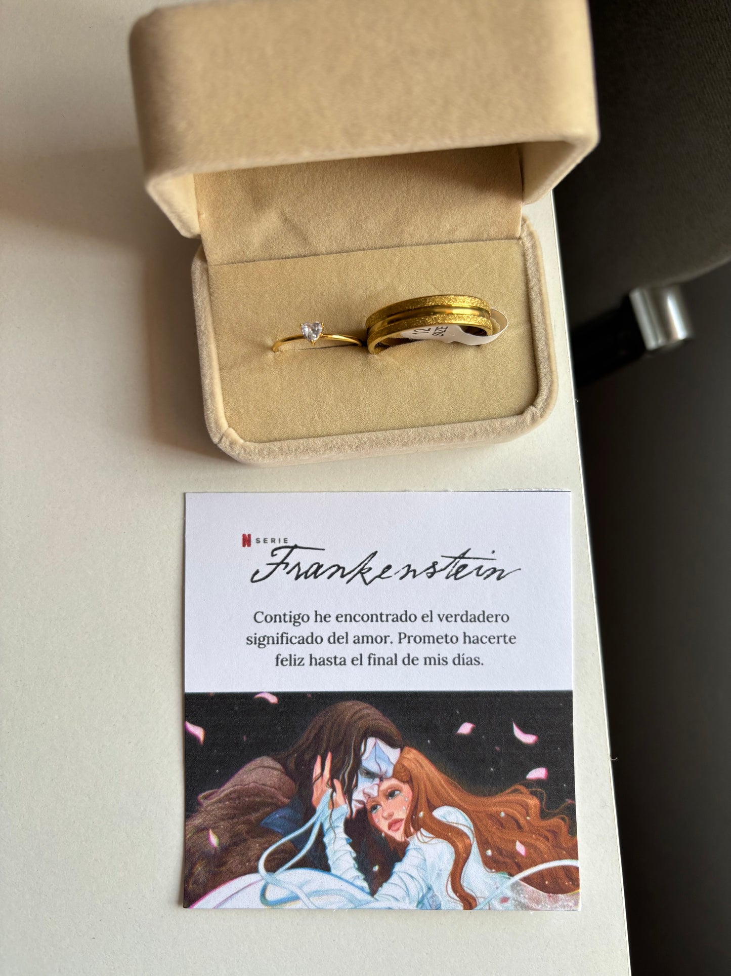 Anillos pareja Frankestein 💀