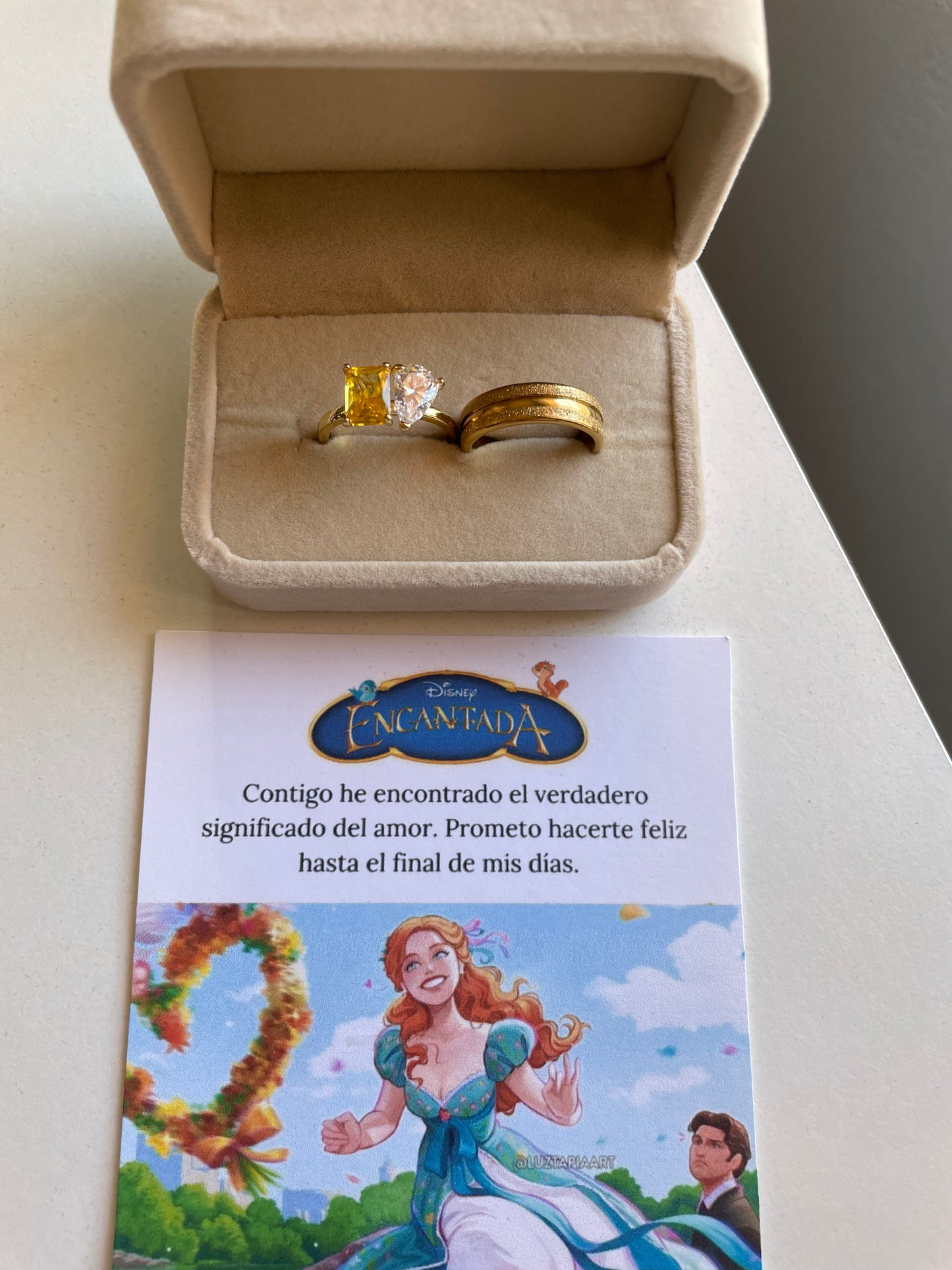 Anillos de promesa Encantada ✨