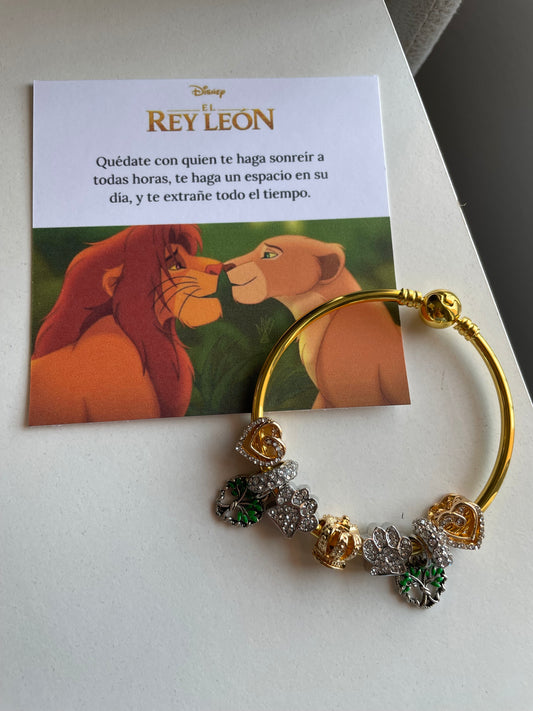 Pulsera Rey León 🦁✨