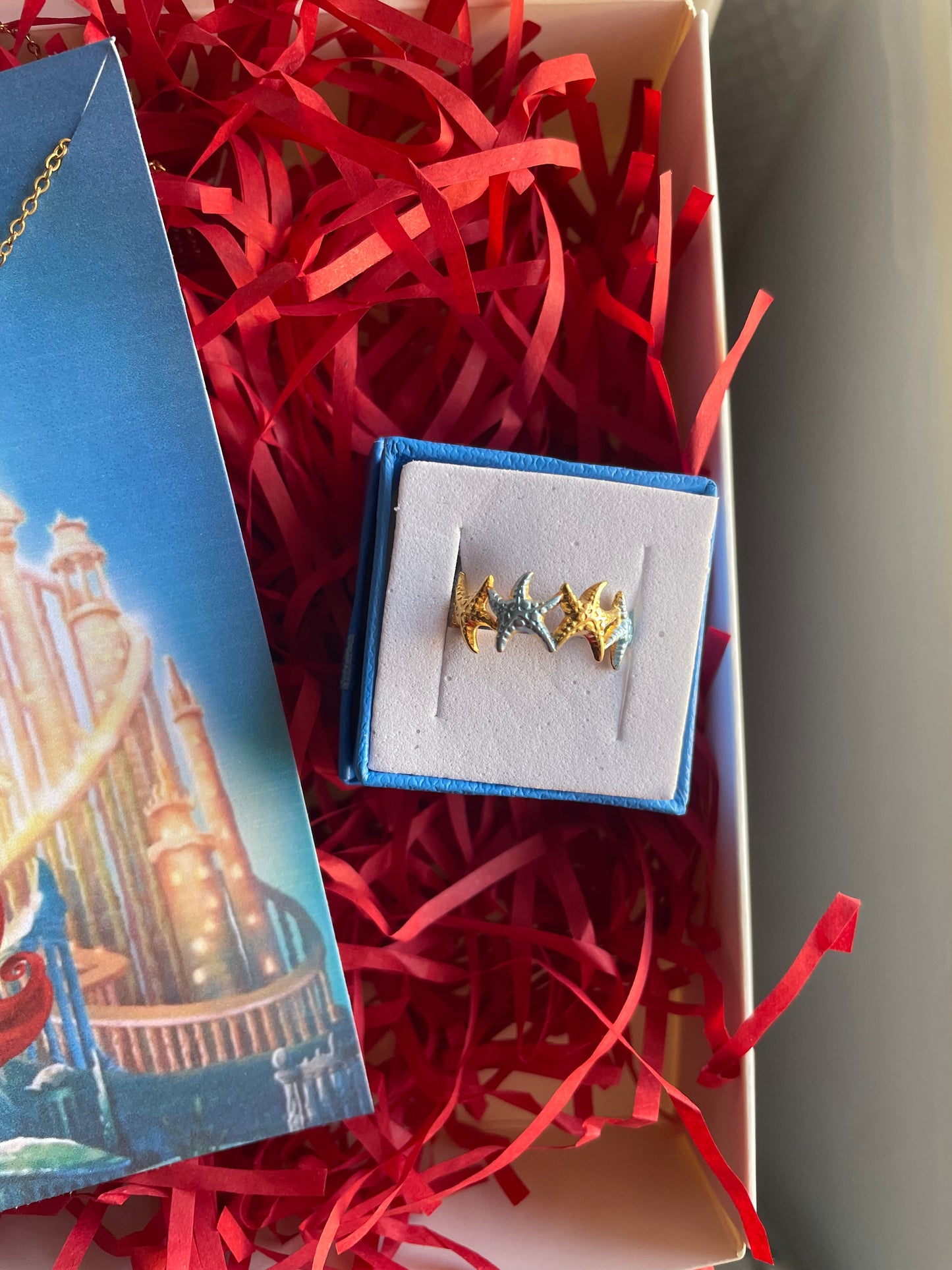 Pack collar y anillo de La Sirenita