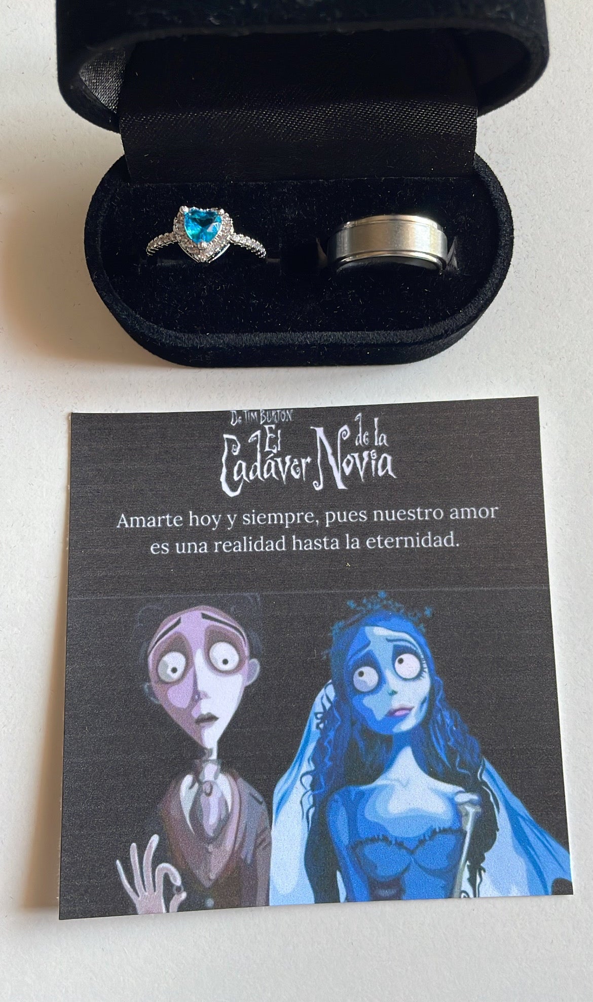 Anillos promesa Cadáver de la novia 💙