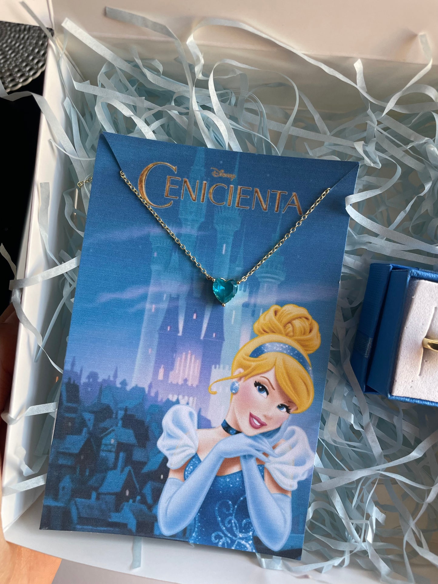 Pack collar y anillo de Cenicienta