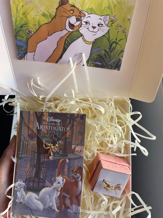 Pack collar y anillo de Aristogatos